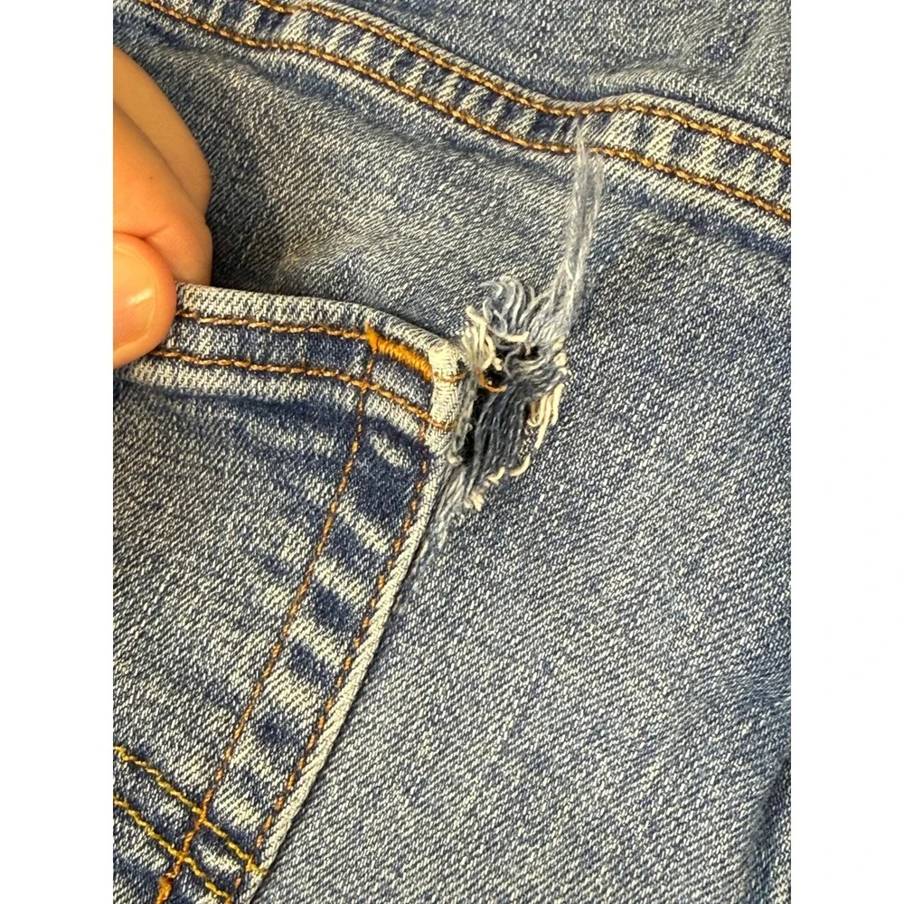 Levis 511 Slim Fit Mens Jeans W38 L32 Medium Wash Blue Denim 38x32 Grunge Work